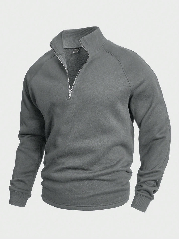Bluza z zamkiem do połowy