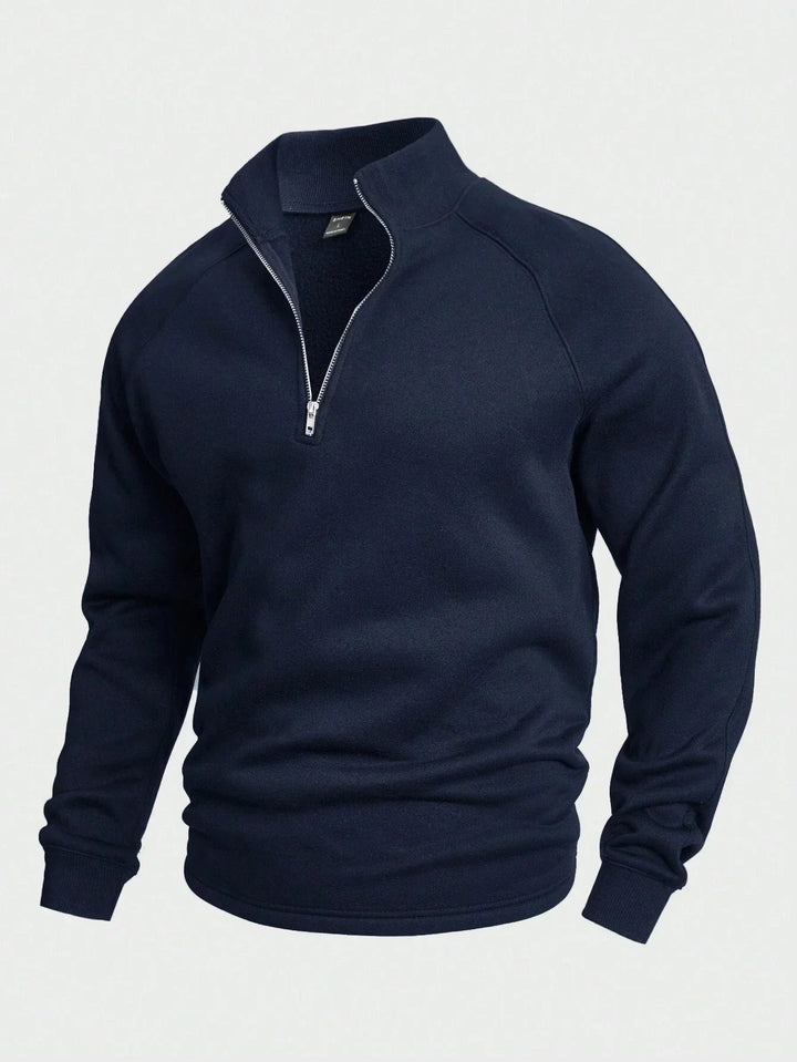 Bluza z zamkiem do połowy