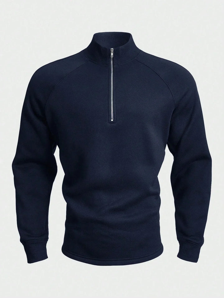 Bluza z zamkiem do połowy