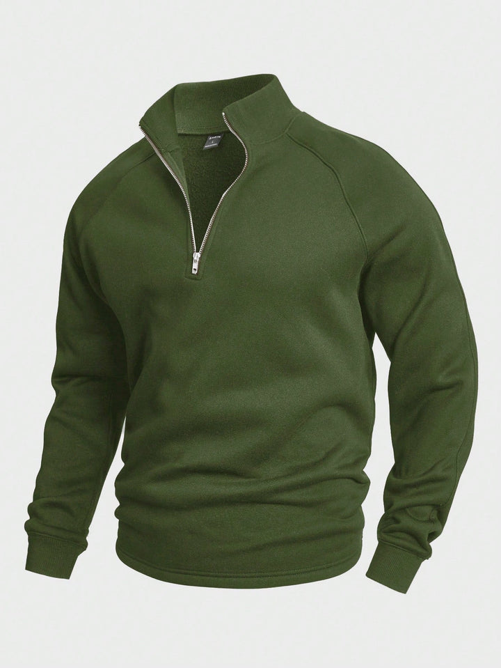 Bluza z zamkiem do połowy