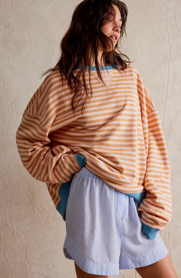 Hanna | Paski Oversize Sweter