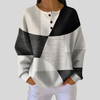 Klara | Bluza Henley z dzianiny waflowej