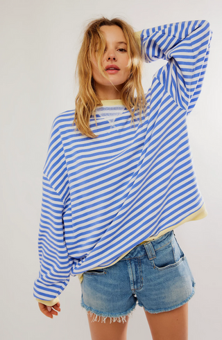 Hanna | Paski Oversize Sweter