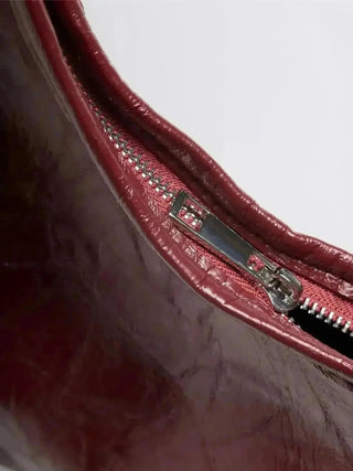 SKARLET | Postarzana Skórzana Torba Shopper