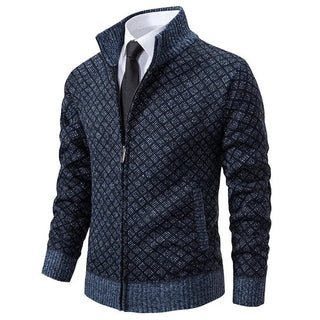 Luksusowy męski kardigan w stylu casual