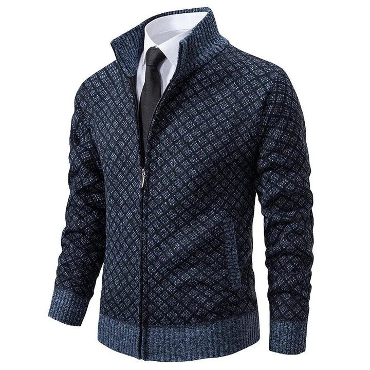 Luksusowy męski kardigan w stylu casual