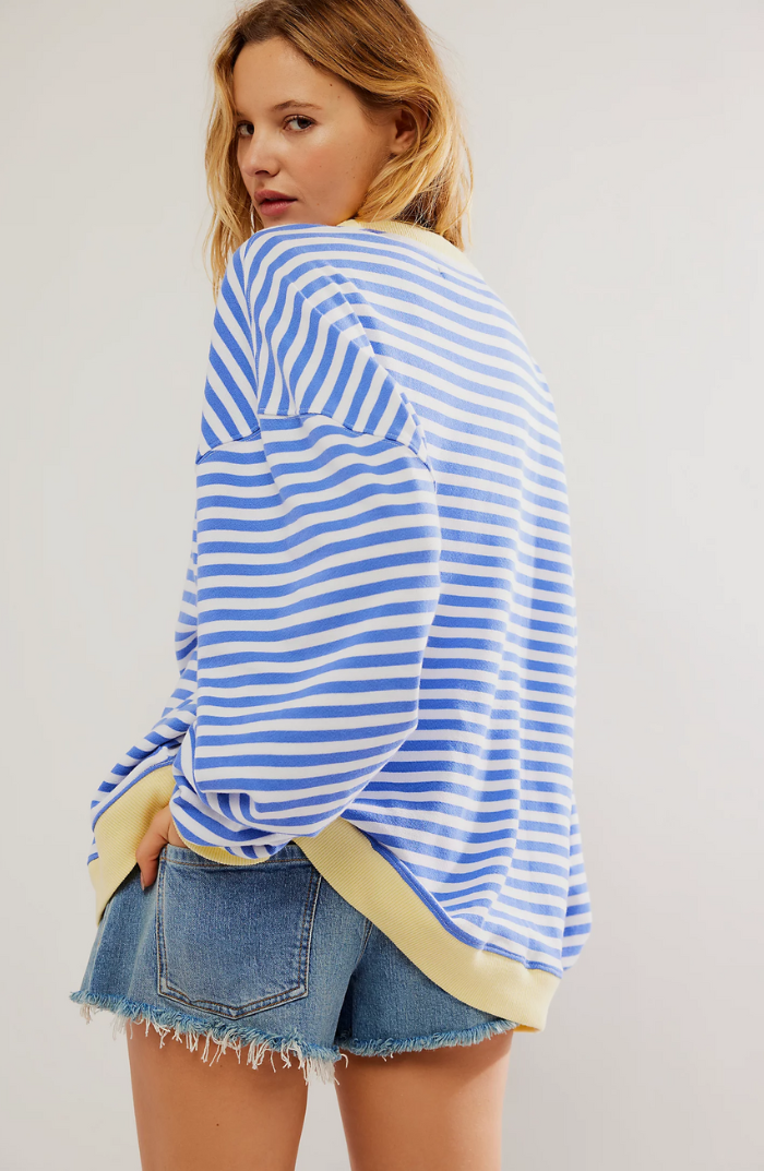Hanna | Paski Oversize Sweter