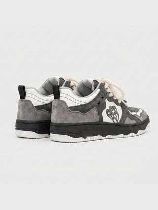 Sneakersy Retro w Serca