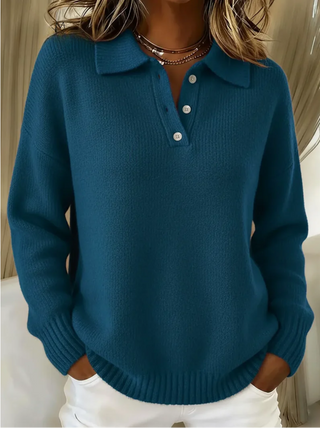 Lucyna | Elegancki weter polo