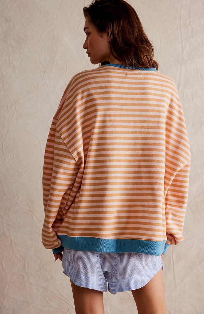 Hanna | Paski Oversize Sweter