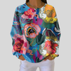 Waleria | Kolorowa bluza w kwiaty