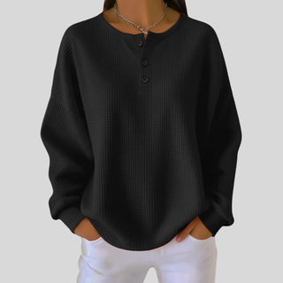 Katarzyna | Casualowa bluza Henley
