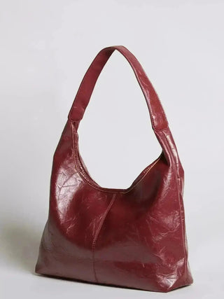 SKARLET | Postarzana Skórzana Torba Shopper