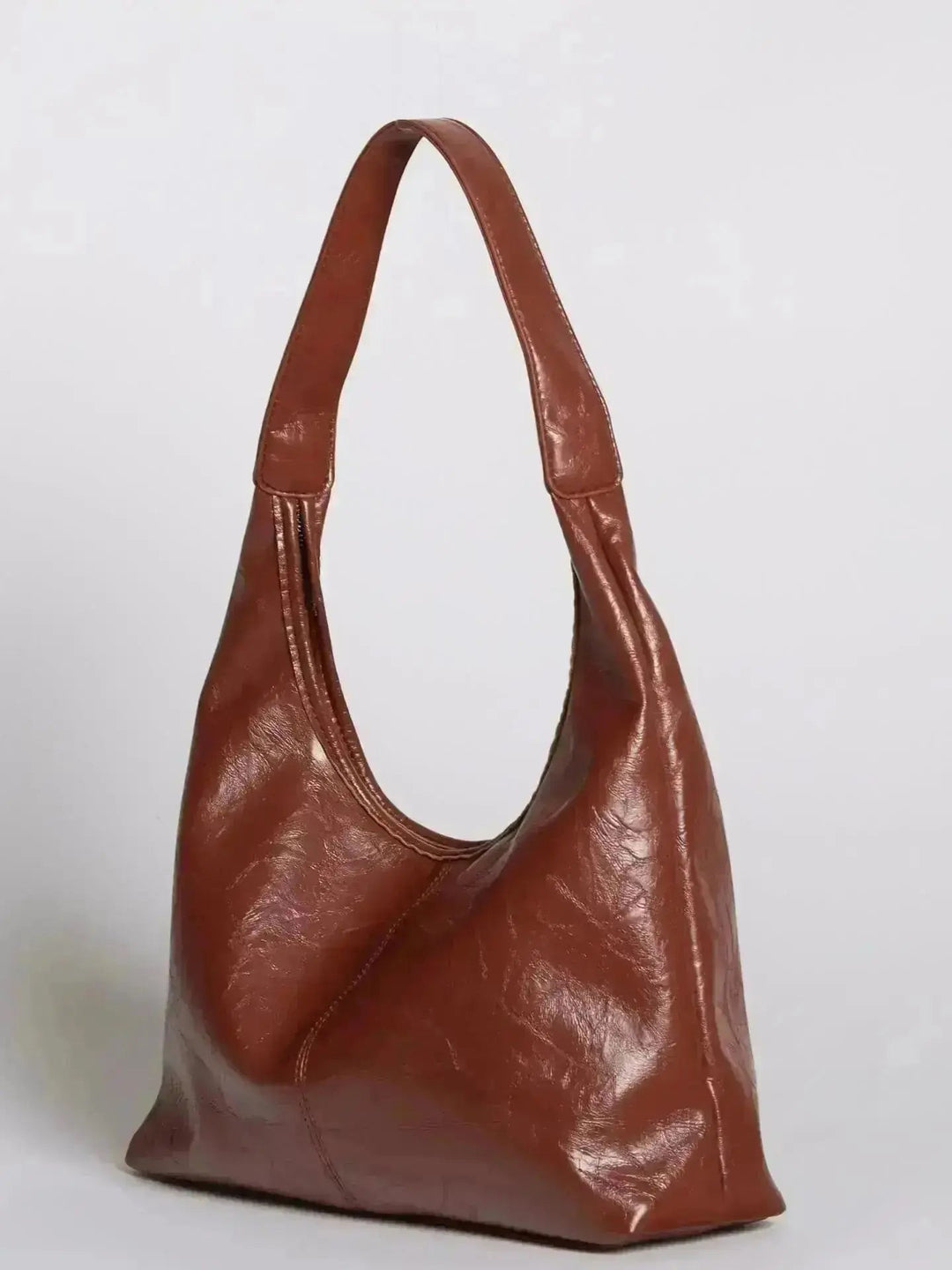 SKARLET | Postarzana Skórzana Torba Shopper