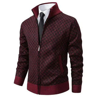 Luksusowy męski kardigan w stylu casual