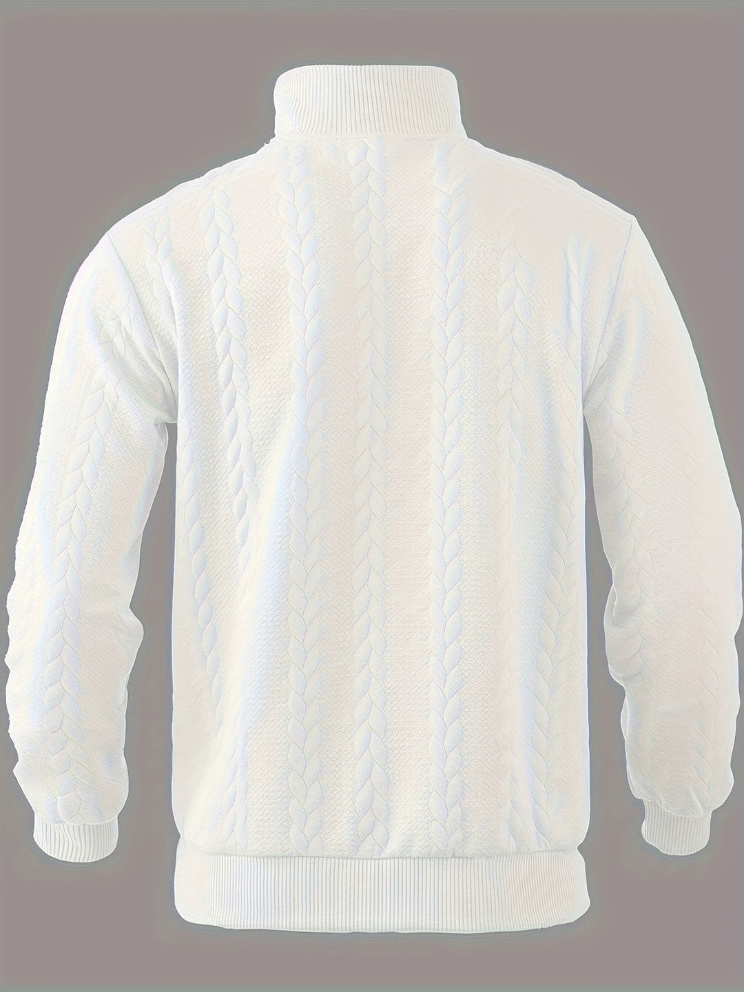 Dzianinowa bluza zapinana na zamek