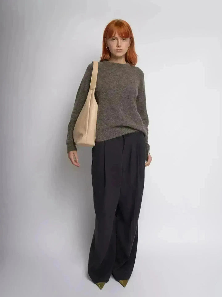 SKARLET | Postarzana Skórzana Torba Shopper