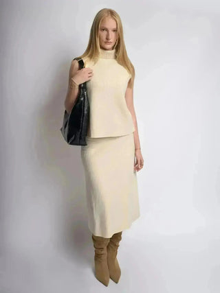 SKARLET | Postarzana Skórzana Torba Shopper