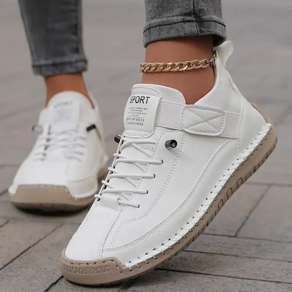 Ortopedyczne Sneakersy z Szerokim Noskiem