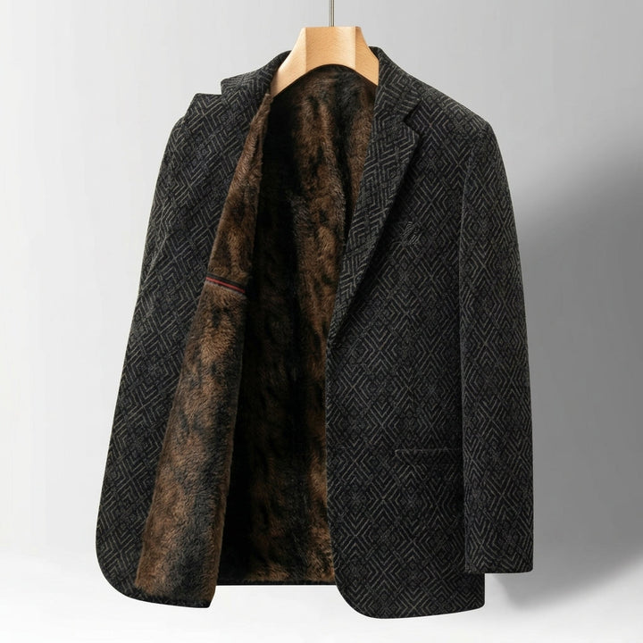 Wilhelm™ | Elegancki żakiet z miękkim futrem
