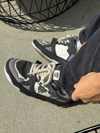 Sneakersy Retro w Serca