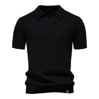 Elegancka koszulka polo z krótkim rękawem