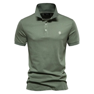 Stylowa bawełniana koszulka polo