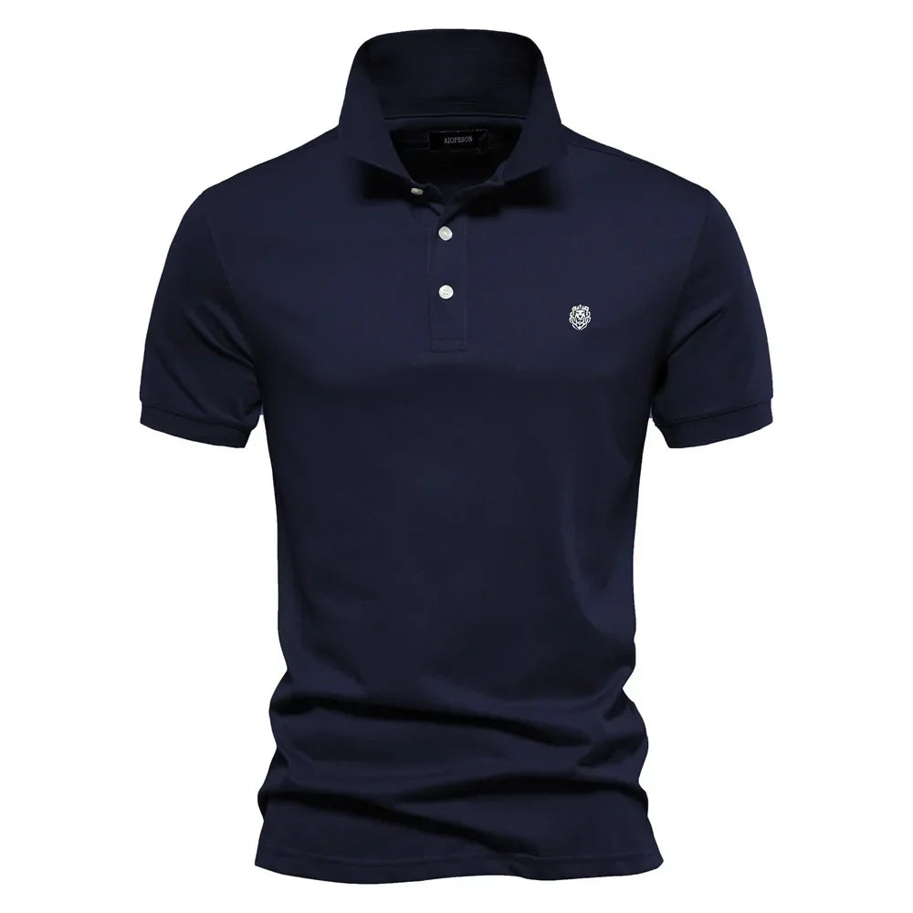 Stylowa bawełniana koszulka polo