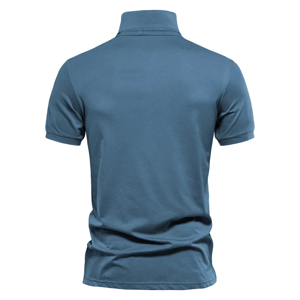 Stylowa bawełniana koszulka polo