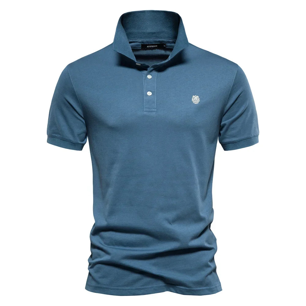 Stylowa bawełniana koszulka polo