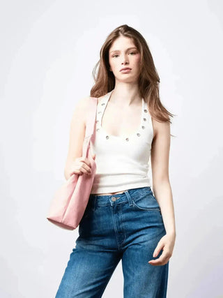 SKARLET | Postarzana Skórzana Torba Shopper