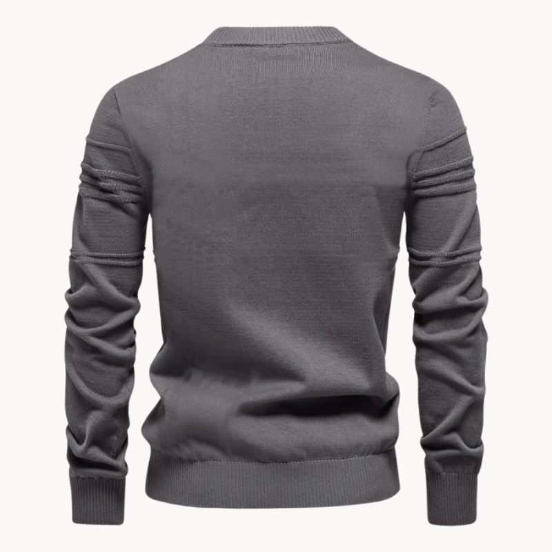 Męski sweter w paski