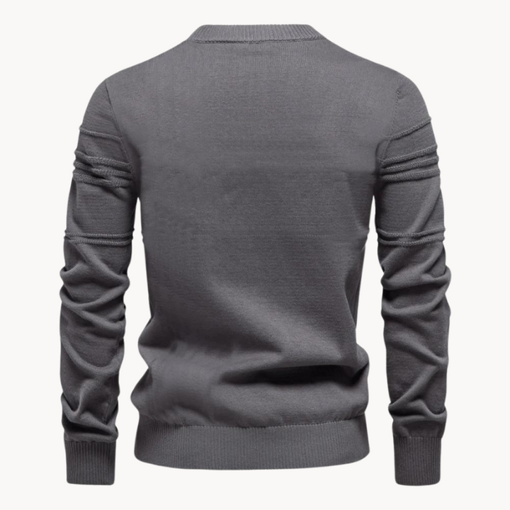 Męski sweter w paski