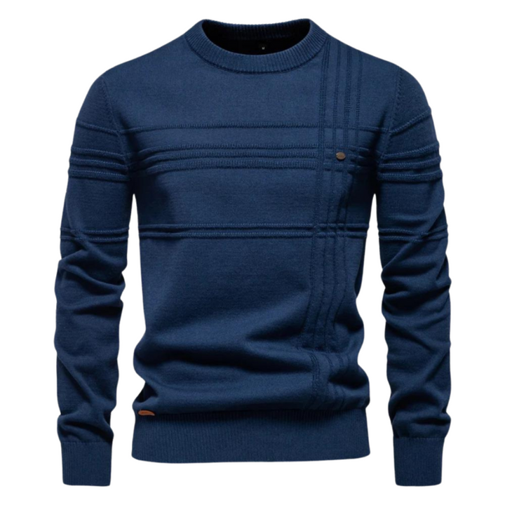Męski sweter w paski