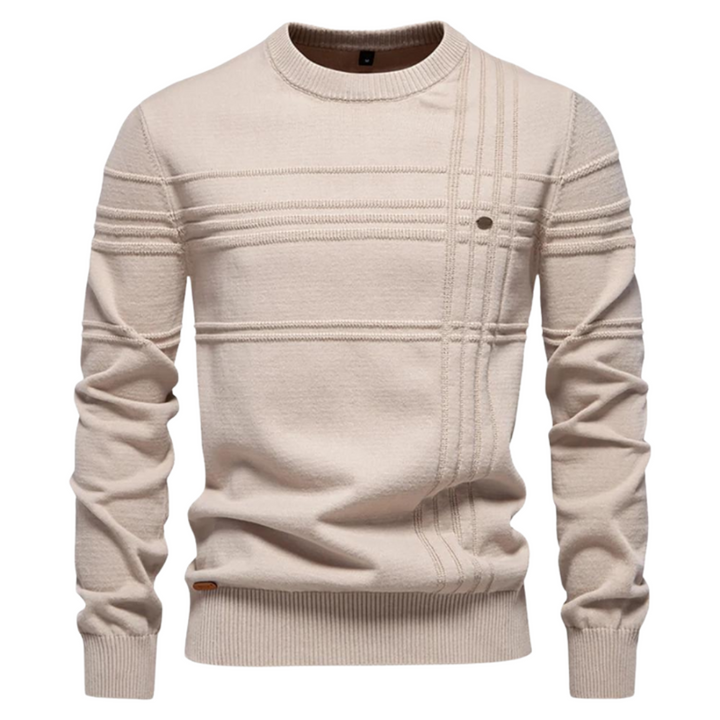 Męski sweter w paski