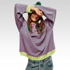 Hanna | Paski Oversize Sweter