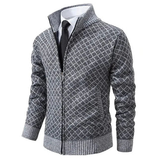 Luksusowy męski kardigan w stylu casual