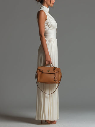 VIVIENNE | Plisowany chiffon