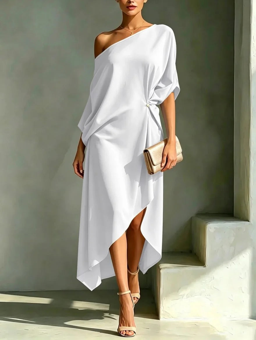 Alicja | │ ELEGANCKA ASYMETRYCZNA SUKIENKA