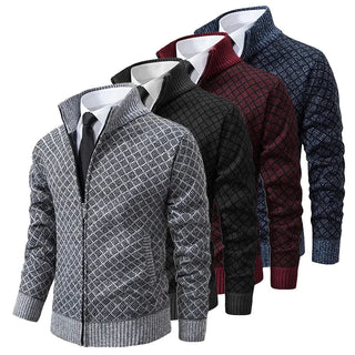 Luksusowy męski kardigan w stylu casual