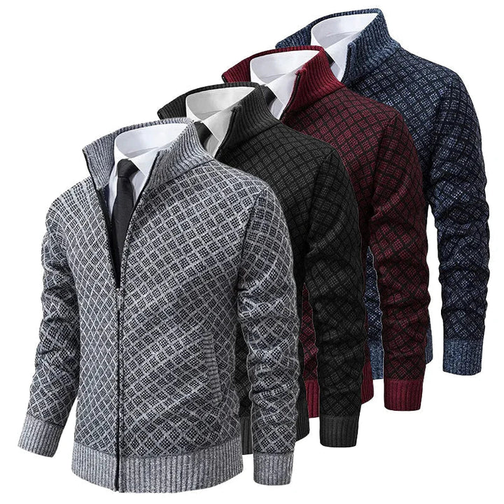 Luksusowy męski kardigan w stylu casual