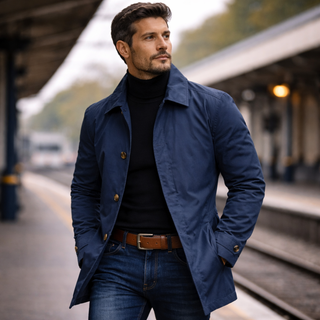 Lucas | Stylowy płaszcz
