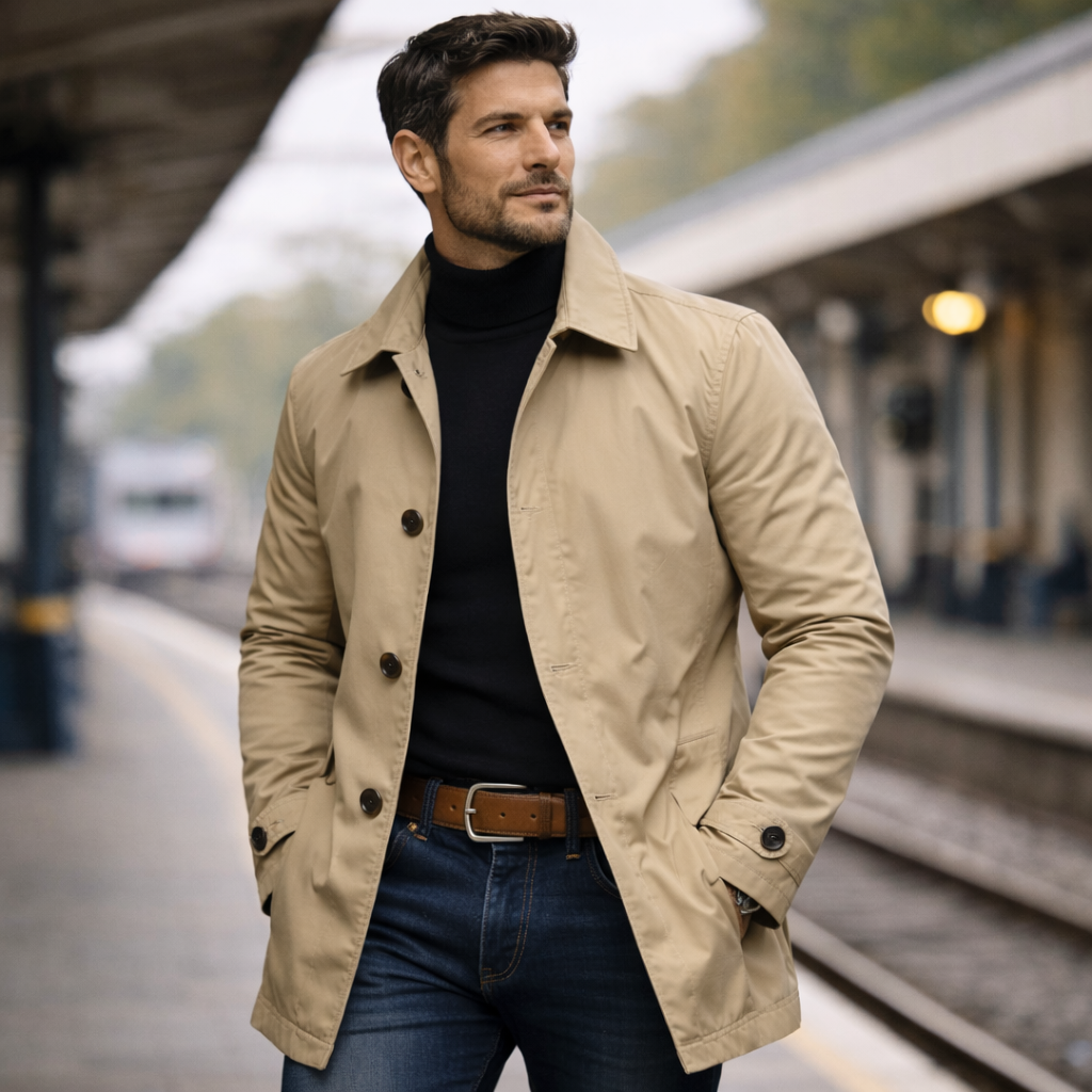 Lucas | Stylowy płaszcz